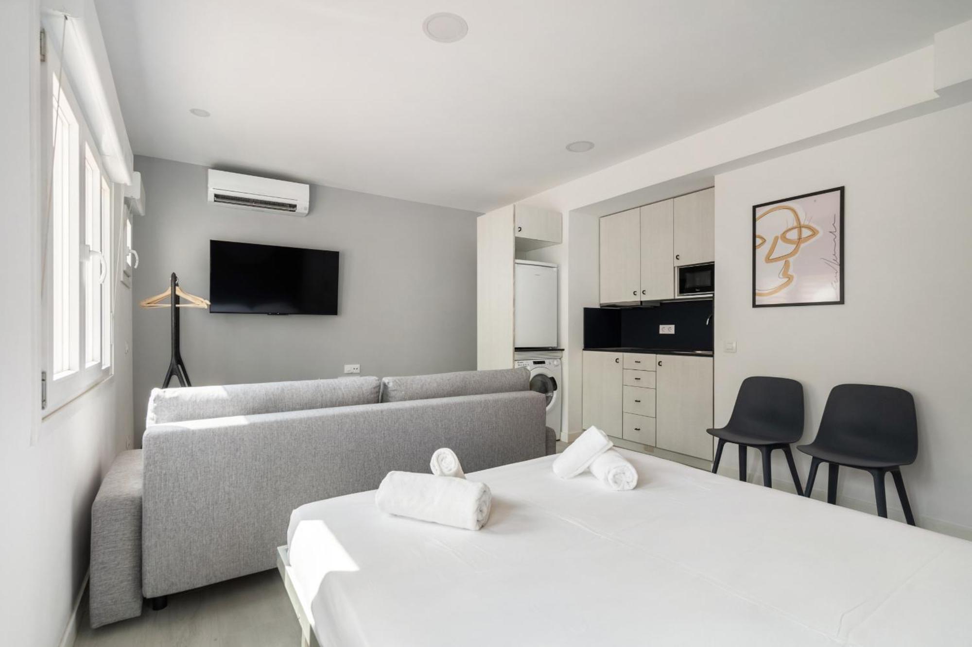 Madrid Riverside Studios Con Parking Incluido Alquiler Temporal Zewnętrze zdjęcie