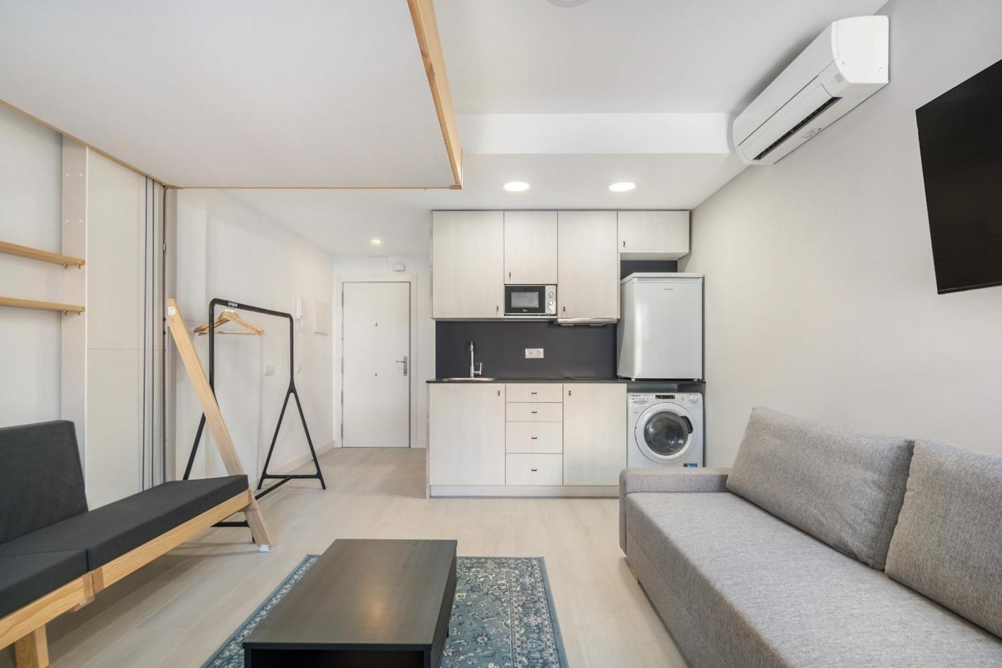 Madrid Riverside Studios Con Parking Incluido Alquiler Temporal Zewnętrze zdjęcie