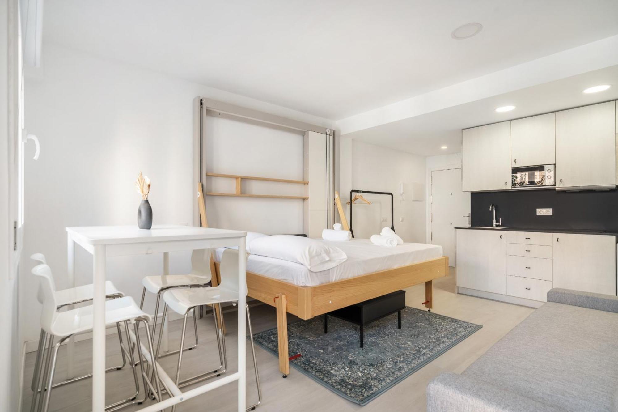 Madrid Riverside Studios Con Parking Incluido Alquiler Temporal Zewnętrze zdjęcie