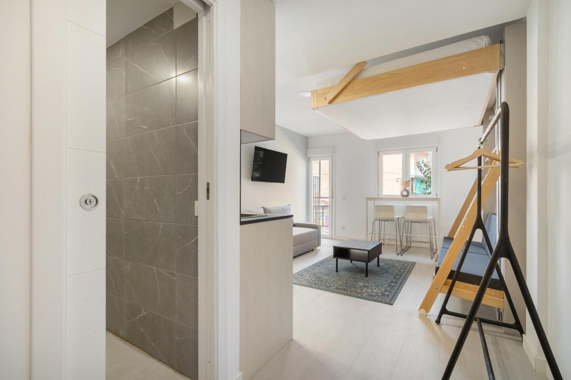 Madrid Riverside Studios Con Parking Incluido Alquiler Temporal Zewnętrze zdjęcie