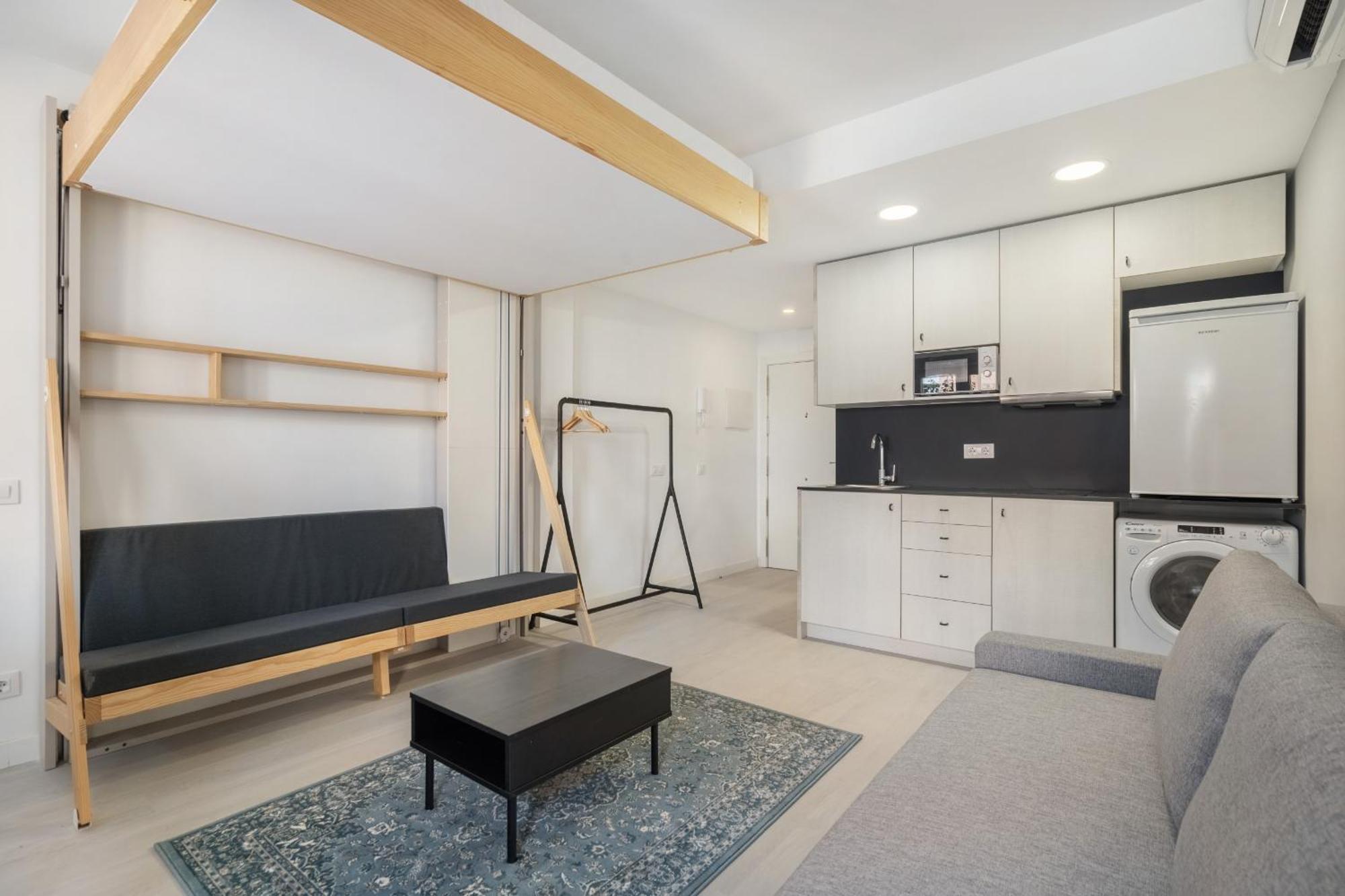 Madrid Riverside Studios Con Parking Incluido Alquiler Temporal Zewnętrze zdjęcie