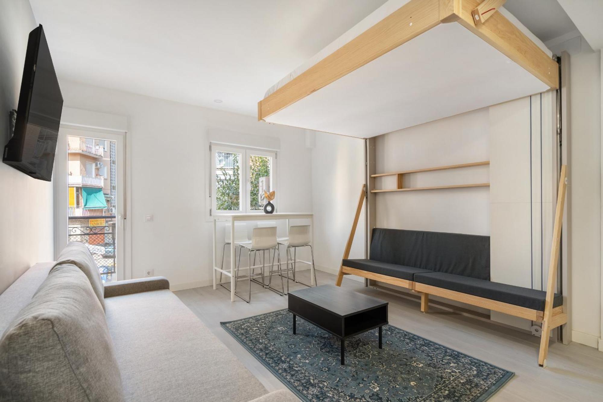 Madrid Riverside Studios Con Parking Incluido Alquiler Temporal Zewnętrze zdjęcie