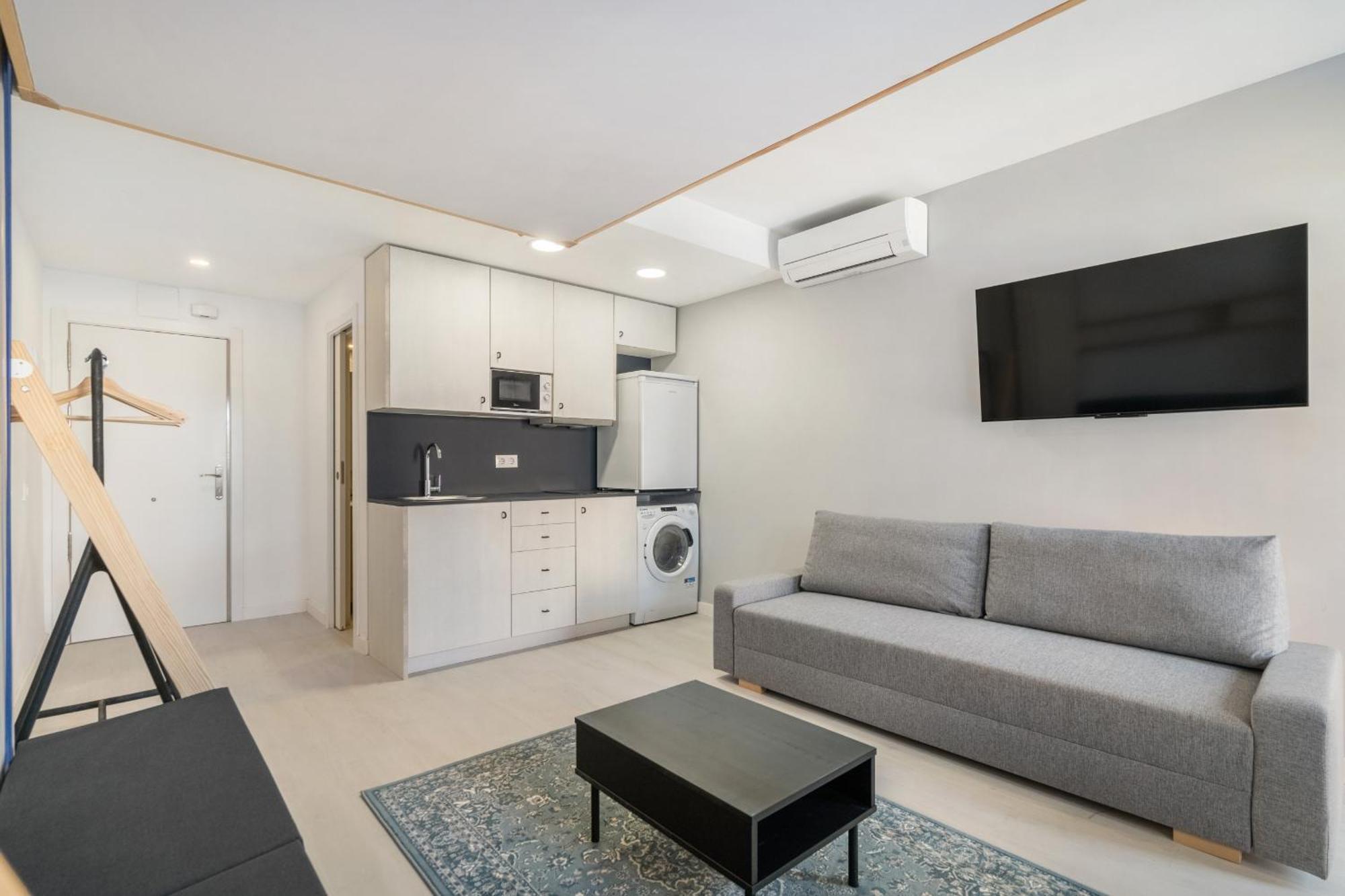 Madrid Riverside Studios Con Parking Incluido Alquiler Temporal Zewnętrze zdjęcie