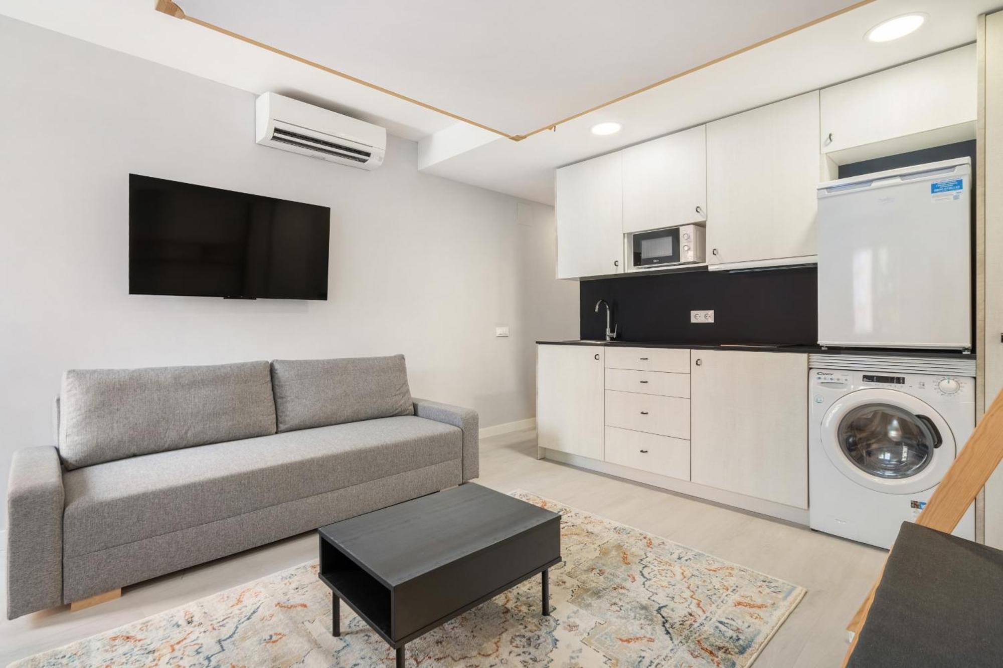 Madrid Riverside Studios Con Parking Incluido Alquiler Temporal Zewnętrze zdjęcie
