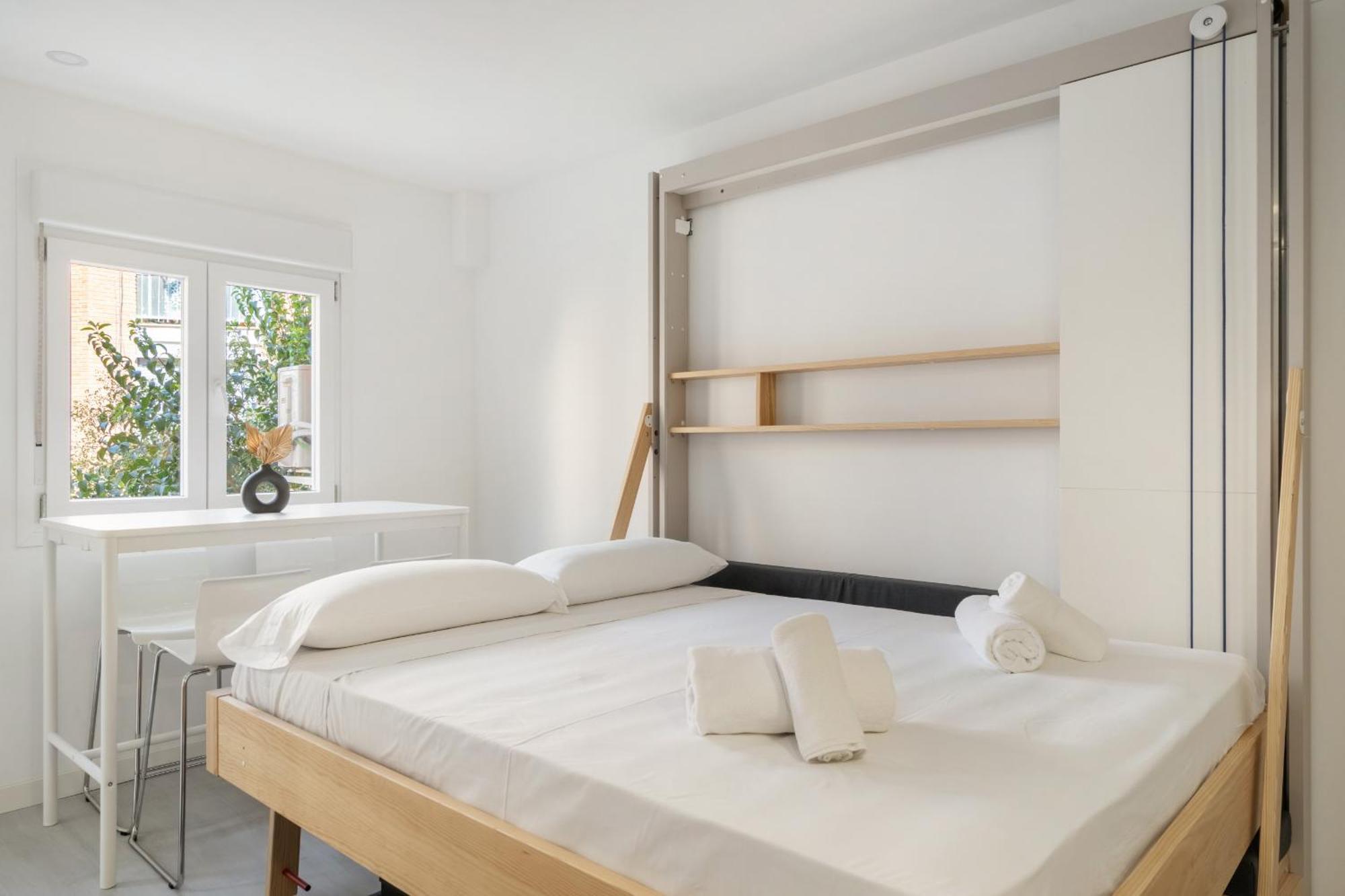 Madrid Riverside Studios Con Parking Incluido Alquiler Temporal Zewnętrze zdjęcie